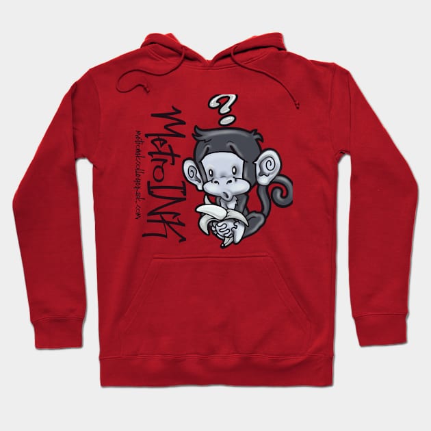 Cheeky Monkey 1 Hoodie by MetroInk